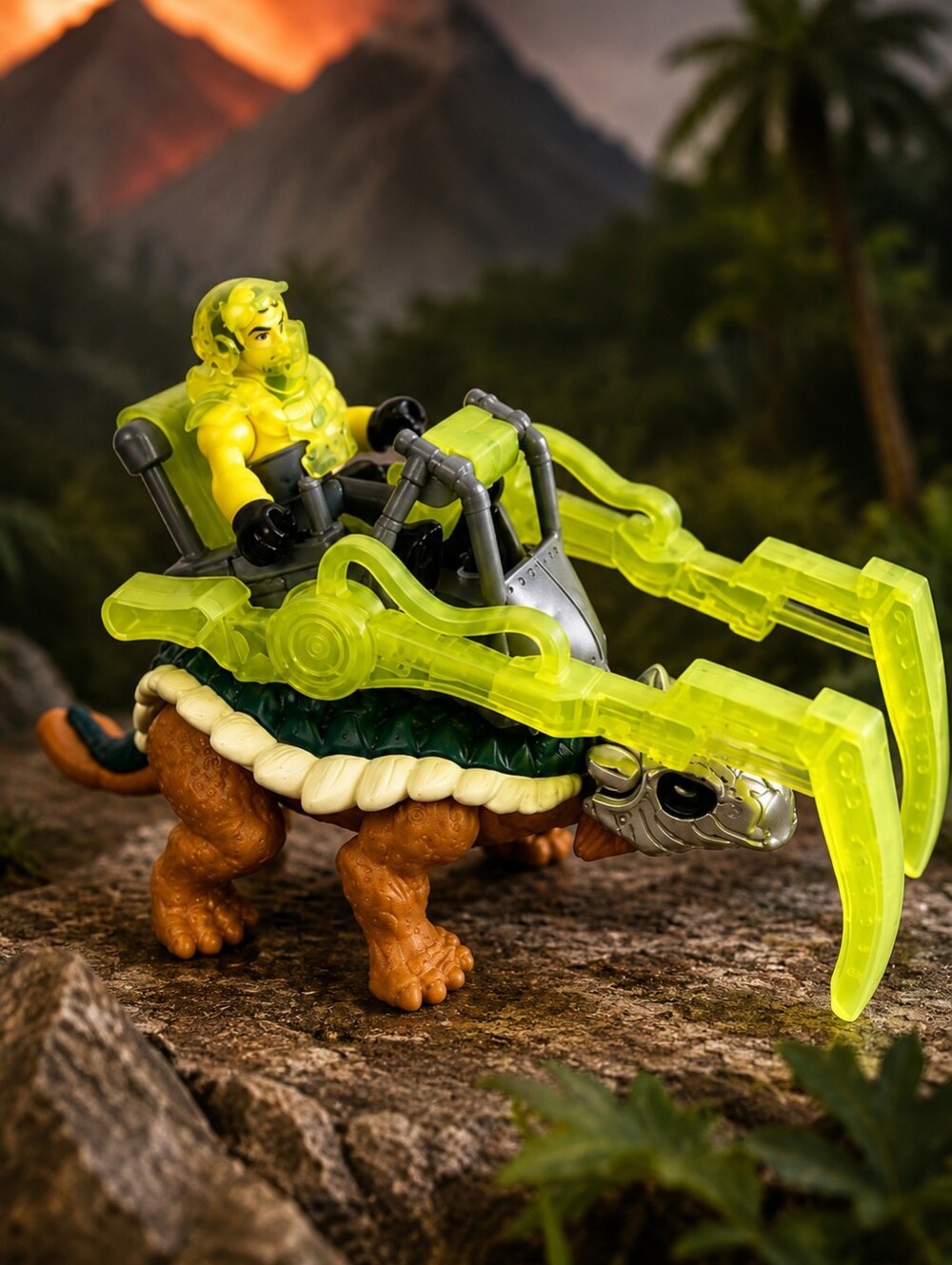 Fisher-Price Imaginext Ankylosaurus Dino Battle Rig Figure & Armor Set